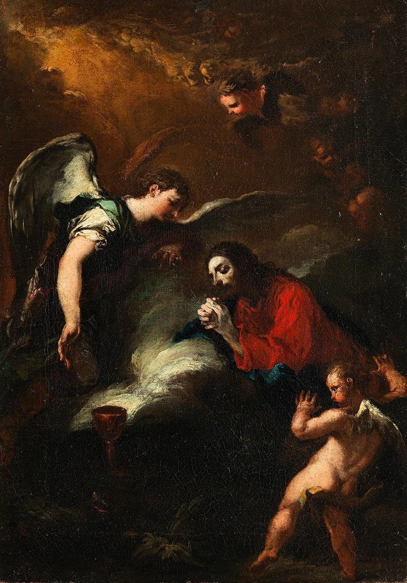 Cristo con l'angelo nell'orto